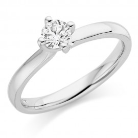 Engagement Ring made in 18k Gold ( Setting only ,choose centre stone inside ) Engagement Ring made in 18k Gold ( Setting only ,choose centre stone inside )
