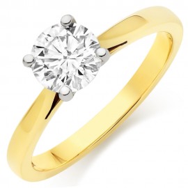 Engagement Ring made in 18k Gold ( Setting only ,choose centre stone inside ) Engagement Ring made in 18k Gold ( Setting only ,choose centre stone inside )