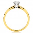 Engagement Ring made in 18k Gold ( Setting only ,choose centre stone inside )