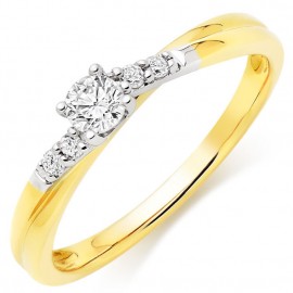 Solitaire yellow gold 18 k Solitaire yellow gold 18 k