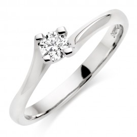 Engagement Ring made in 18k Gold ( Setting only ,choose centre stone inside ) Engagement Ring made in 18k Gold ( Setting only ,choose centre stone inside )