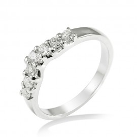 Diamond Ring made in 14k White Gold Diamond Ring made in 14k White Gold