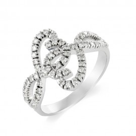 Diamond Ring Made in 14k White Gold  Diamond Ring Made in 14k White Gold
