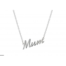 Mum necklace made in 14k Gold