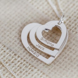 Mothers Custom Engraved necklace made in 14k Gold  Mothers Custom Engraved necklace made in 14k Gold