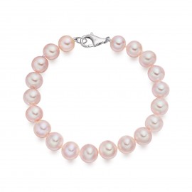 Freshwater Pearl Bracelet Made In 14K White Gold Freshwater Pearl Bracelet Made In 14K White Gold