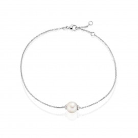 Freshwater Pearl Bracelet Made In 14K White Gold Freshwater Pearl Bracelet Made In 14K White Gold