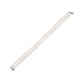 Freshwater Pearl Bracelet Made In 14K White Gold Freshwater Pearl Bracelet Made In 14K White Gold