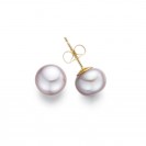 Freshwater Pearl Earring Made in 14K  Yellow Gold