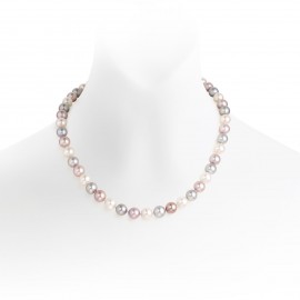 Freshwater Pearl Necklace Made In 14K White Gold Freshwater Pearl Necklace Made In 14K White Gold