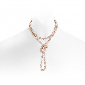 Freshwater Pearl Necklace Made In 14K White Gold Freshwater Pearl Necklace Made In 14K White Gold
