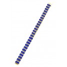 Blue Sapphire Bracelet made in 18k Yellow Gold ( 21.67cts Bs)