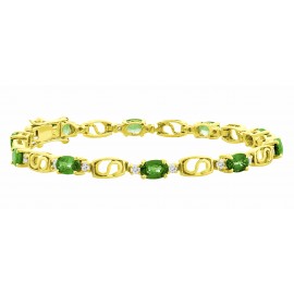 Emerald Bracelet made in 18k Yellow Gold ( 6.59cts Em) Emerald Bracelet made in 18k Yellow Gold ( 6.59cts Em)