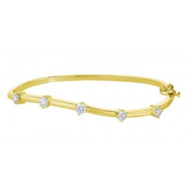 Diamond Bangles made in 18k Yellow Gold ( 1.02cts )  Diamond Bangles made in 18k Yellow Gold ( 1.02cts )