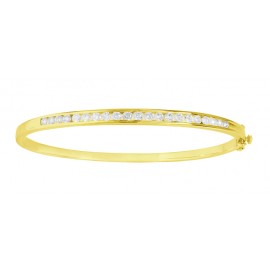 Diamond Bangles made in 14k Yellow Gold(1.46ct)  Diamond Bangles made in 14k Yellow Gold(1.46ct)