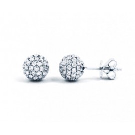 Diamond Disco Ball Stud Earrings (1.50 ct)  Diamond Disco Ball Stud Earrings (1.50 ct)