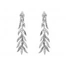 Diamond Earring Set in 14k White Gold ( 0.8ct)