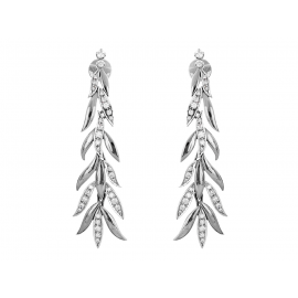 Diamond Earring Set in 14k White Gold ( 0.8ct)