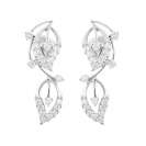   Diamond Earring Set in 14k White Gold ( 0.68ct)