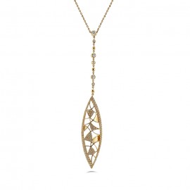 Diamond Pendant made in 14k White Gold (1.61cts)   Diamond Pendant made in 14k White Gold (1.61cts)
