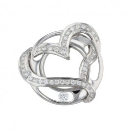Diamond Pendant made in 14k White Gold (1.02ct)  Diamond Pendant made in 14k White Gold (1.02ct)