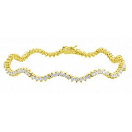 Diamond Bracelet made in 18k Yellow Gold ( 0.62cts) Diamond Bracelet made in 18k Yellow Gold ( 0.62cts)
