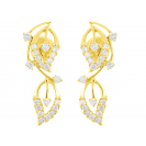   Diamond Earring Set in 14k Yellow Gold ( 0.68ct)